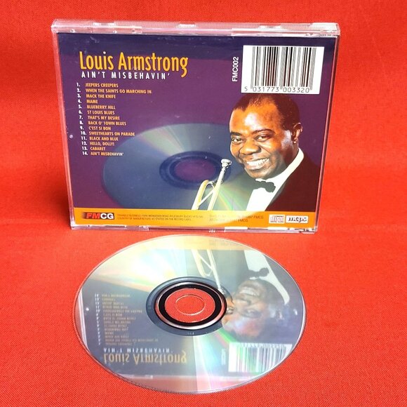 Louis Armstrong Aint Misbehavin CD 1997 - Picture 8 of 8